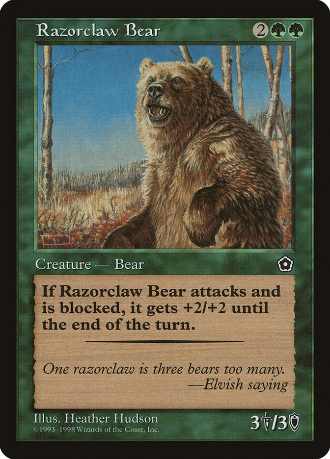 Razorclaw Bear [Portal Second Age] | Rook's Games and More