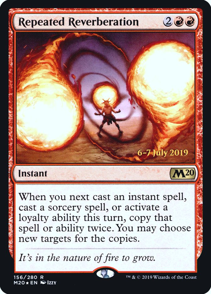 Repeated Reverberation  [Core Set 2020 Prerelease Promos] | Rook's Games and More