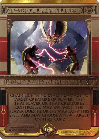 Chain Lightning [Amonkhet Invocations] | Rook's Games and More