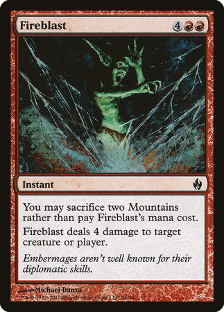 Fireblast [Premium Deck Series: Fire and Lightning] | Rook's Games and More