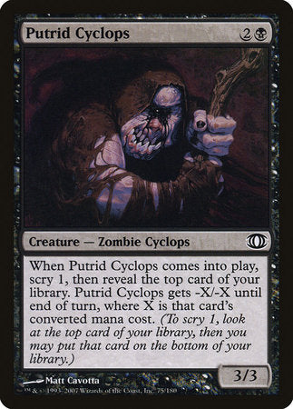 Putrid Cyclops [Future Sight] | Rook's Games and More