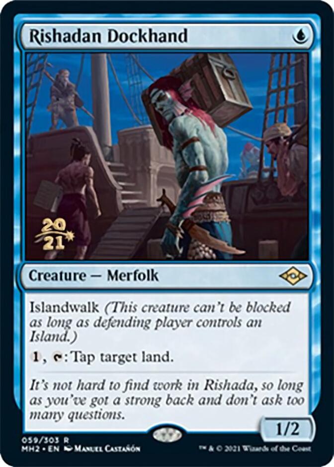 Rishadan Dockhand [Modern Horizons 2 Prerelease Promos] | Rook's Games and More