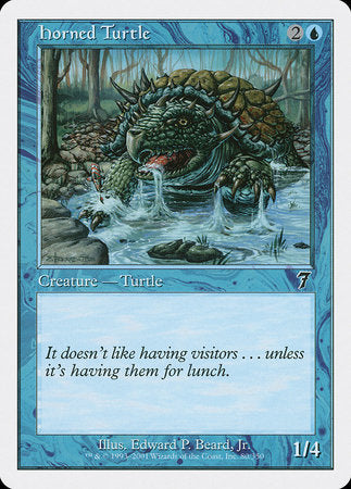 Horned Turtle [Seventh Edition] | Rook's Games and More