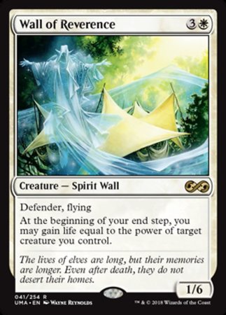 Wall of Reverence [Ultimate Masters] | Rook's Games and More