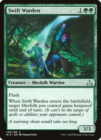 Swift Warden [Rivals of Ixalan] | Rook's Games and More