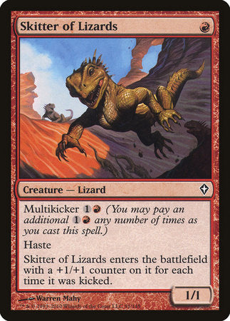 Skitter of Lizards [Worldwake] | Rook's Games and More