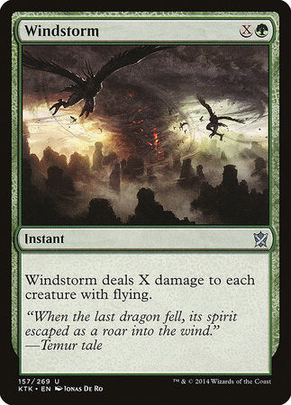 Windstorm [Khans of Tarkir] | Rook's Games and More