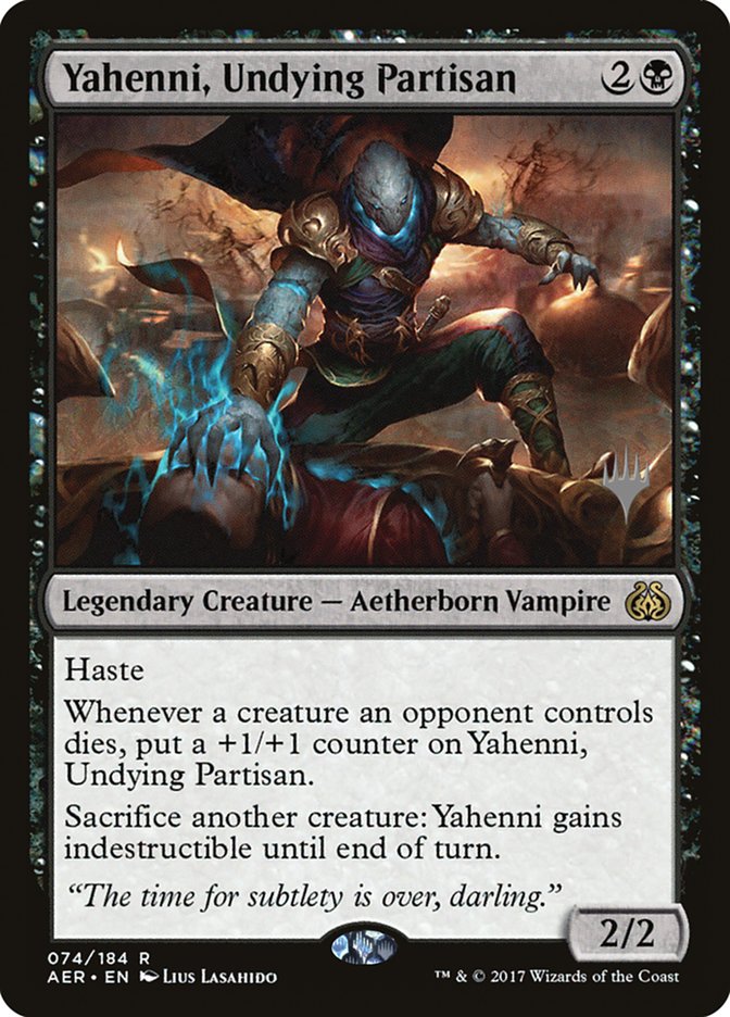 Yahenni, Undying Partisan (Promo Pack) [Aether Revolt Promos] | Rook's Games and More