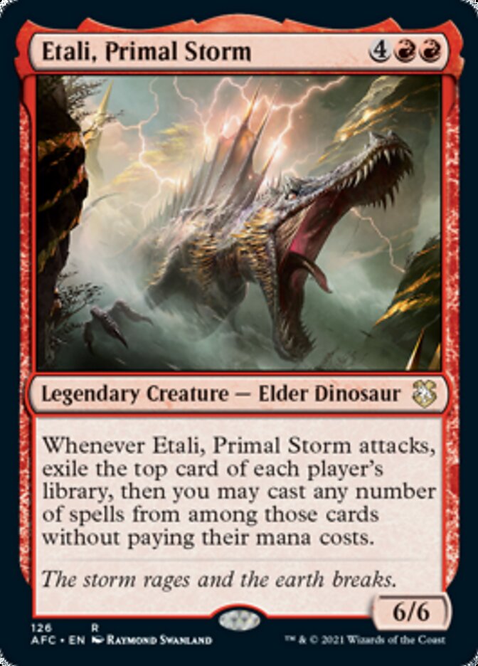 Etali, Primal Storm [Dungeons & Dragons: Adventures in the Forgotten Realms Commander] | Rook's Games and More