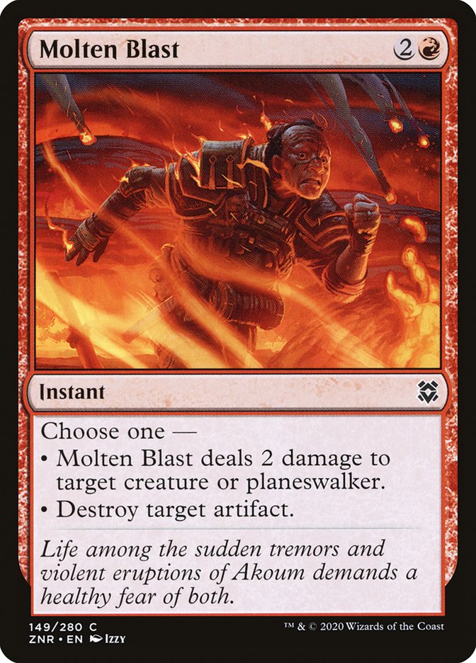 Molten Blast [Zendikar Rising] | Rook's Games and More