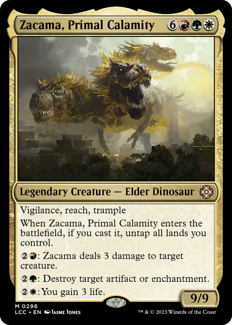 Zacama, Primal Calamity [The Lost Caverns of Ixalan Commander] | Rook's Games and More