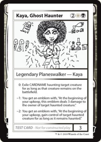 Kaya, Ghost Haunter (2021 Edition) [Mystery Booster Playtest Cards] | Rook's Games and More