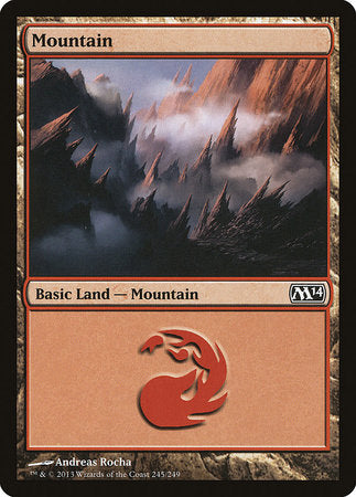 Mountain (245) [Magic 2014] | Rook's Games and More