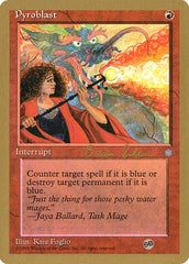 Pyroblast (Brian Selden) (SB) [World Championship Decks 1998]