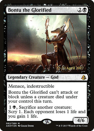 Bontu the Glorified [Amonkhet Promos] | Rook's Games and More