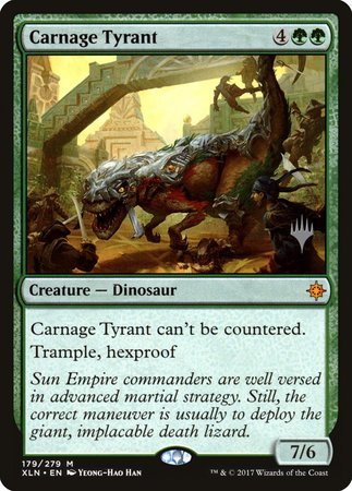 Carnage Tyrant [Ixalan Promos] | Rook's Games and More