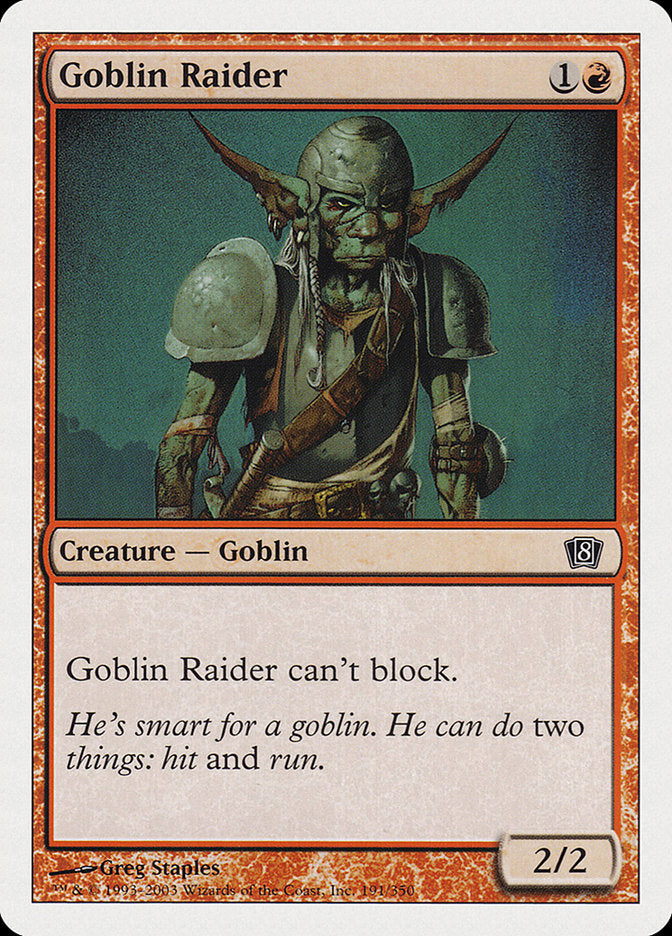 Goblin Raider [Eighth Edition] | Rook's Games and More