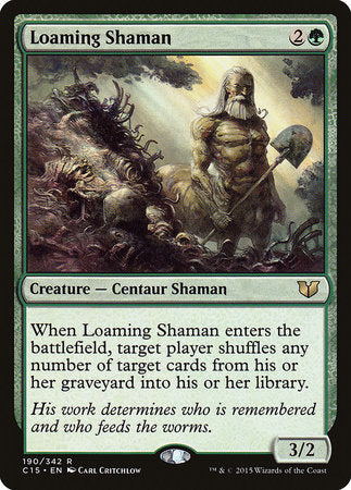 Loaming Shaman [Commander 2015] | Rook's Games and More