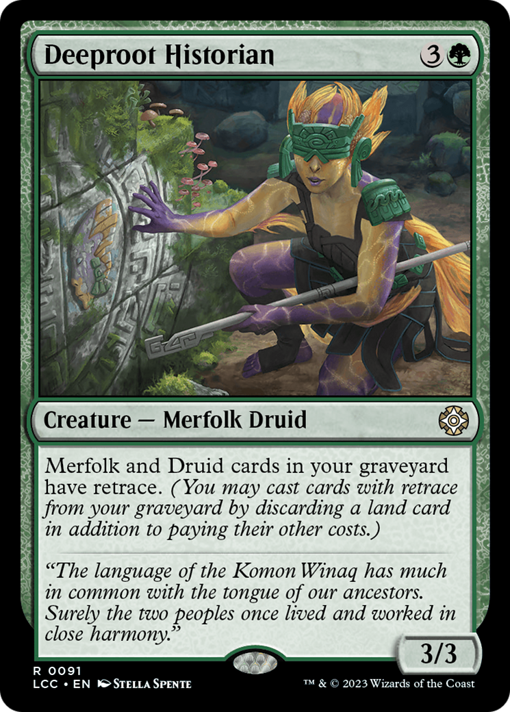Deeproot Historian [The Lost Caverns of Ixalan Commander] | Rook's Games and More
