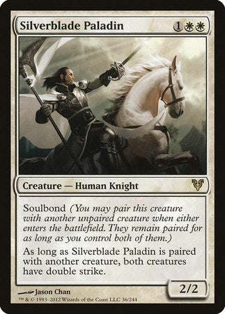 Silverblade Paladin [Avacyn Restored] | Rook's Games and More