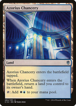 Azorius Chancery [Commander 2016] | Rook's Games and More