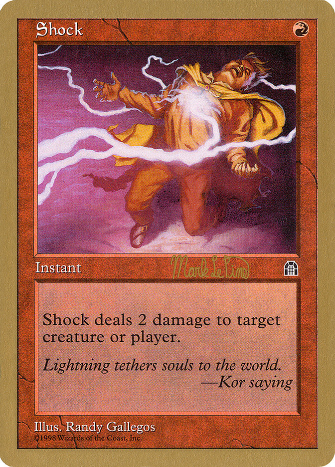 Shock (Mark Le Pine) [World Championship Decks 1999] | Rook's Games and More