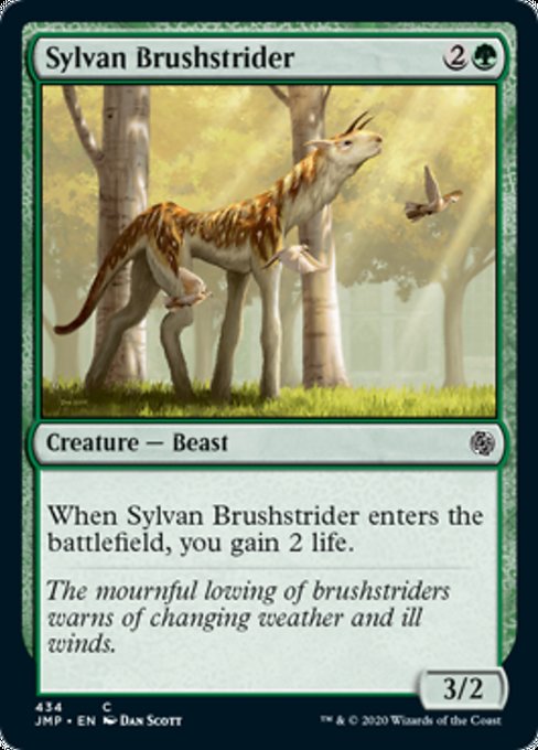 Sylvan Brushstrider [Jumpstart] | Rook's Games and More