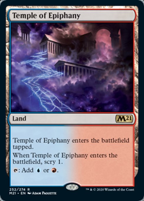 Temple of Epiphany [Core Set 2021] | Rook's Games and More