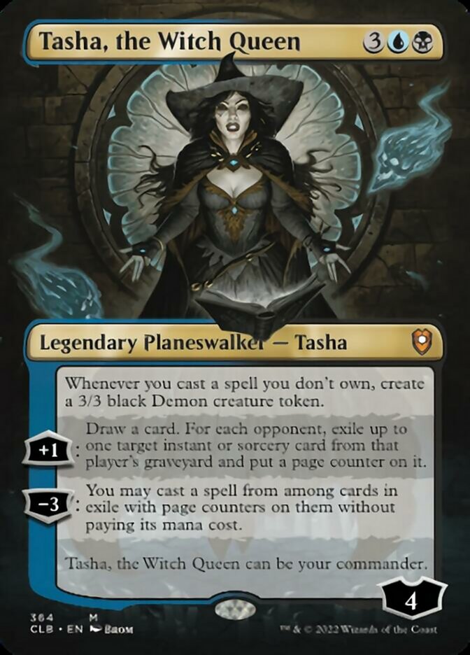 Tasha, the Witch Queen (Borderless) [Commander Legends: Battle for Baldur's Gate] | Rook's Games and More