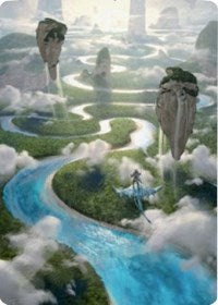 Clearwater Pathway Art Card [Zendikar Rising Art Series] | Rook's Games and More