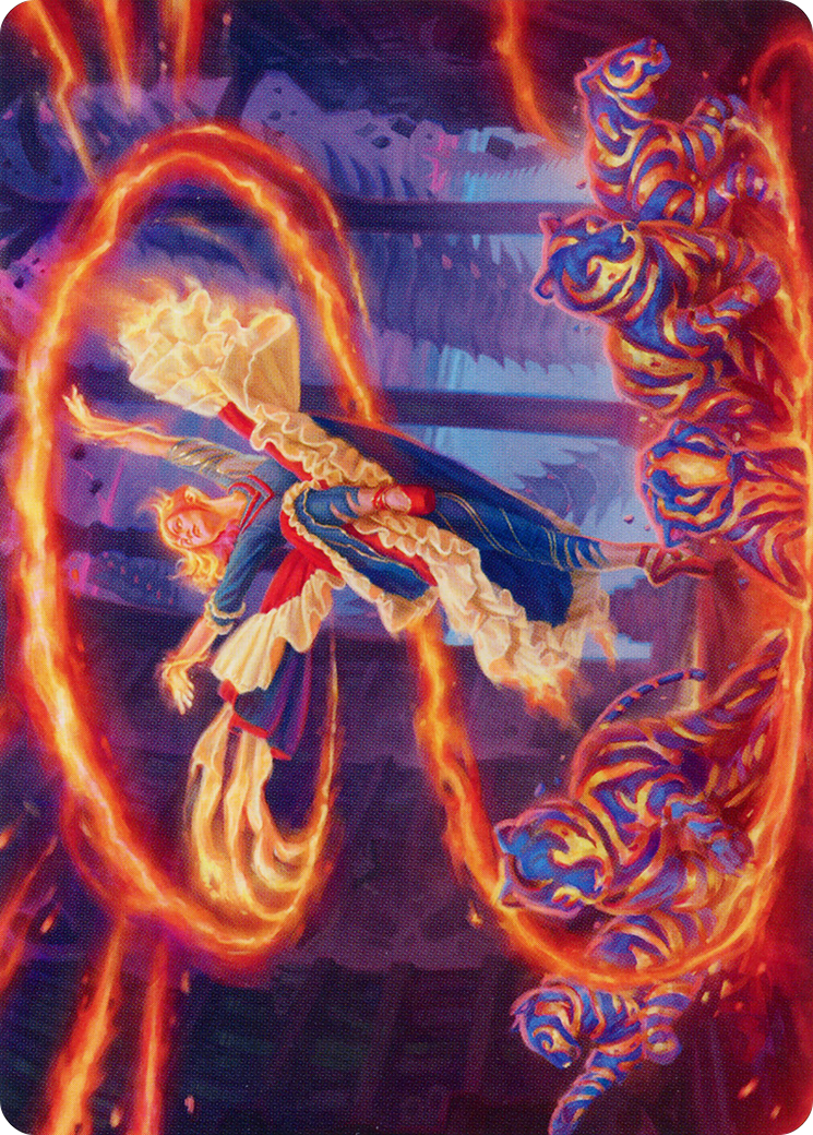 Joyful Stormsculptor Art Card [March of the Machine Art Series] | Rook's Games and More
