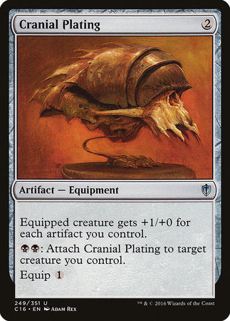 Cranial Plating [Commander 2016] | Rook's Games and More