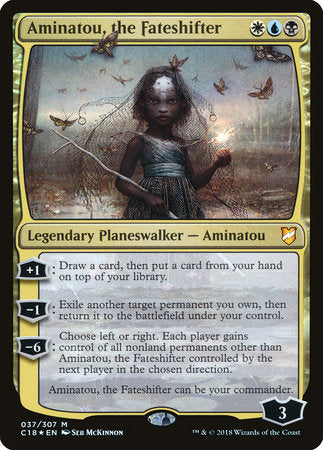 Aminatou, the Fateshifter [Commander 2018] | Rook's Games and More