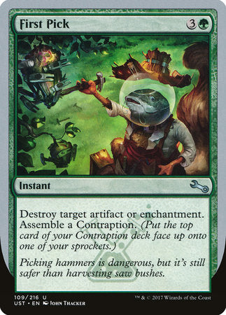 First Pick [Unstable] | Rook's Games and More
