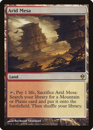 Arid Mesa [Zendikar] | Rook's Games and More