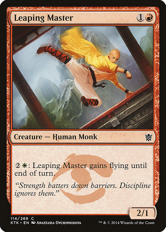 Leaping Master [Khans of Tarkir] | Rook's Games and More