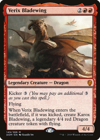 Verix Bladewing [Dominaria] | Rook's Games and More