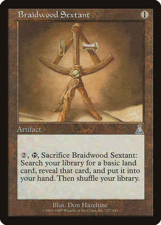 Braidwood Sextant [Urza's Destiny] | Rook's Games and More