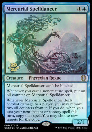 Mercurial Spelldancer [Phyrexia: All Will Be One Prerelease Promos] | Rook's Games and More