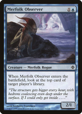 Merfolk Observer [Rise of the Eldrazi] | Rook's Games and More