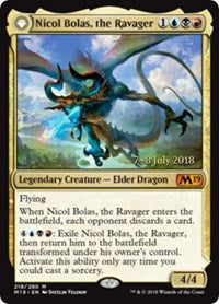 Nicol Bolas, the Ravager // Nicol Bolas, the Arisen [Core Set 2019 Promos] | Rook's Games and More