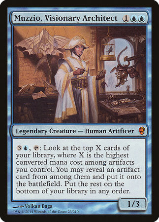 Muzzio, Visionary Architect [Conspiracy] | Rook's Games and More