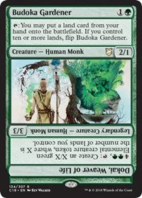 Budoka Gardener // Dokai, Weaver of Life [Commander 2018] | Rook's Games and More