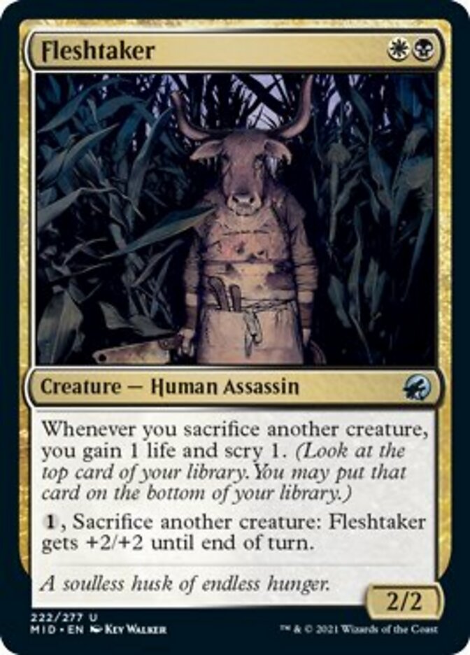 Fleshtaker [Innistrad: Midnight Hunt] | Rook's Games and More