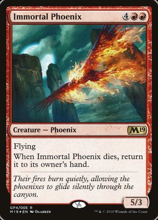 Immortal Phoenix (2018 Gift Pack) [M19 Gift Pack] | Rook's Games and More