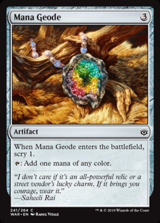Mana Geode [War of the Spark] | Rook's Games and More