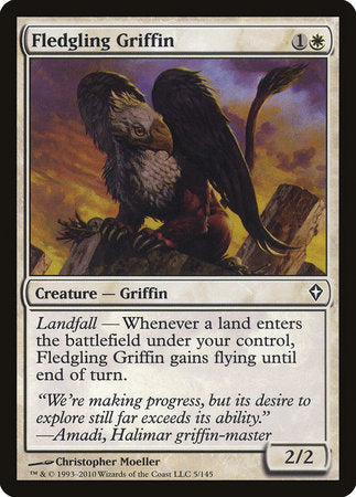 Fledgling Griffin [Worldwake] | Rook's Games and More