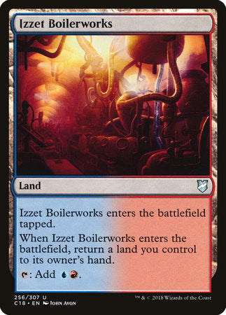 Izzet Boilerworks [Commander 2018] | Rook's Games and More