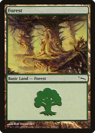 Forest (304) [Mirrodin] | Rook's Games and More