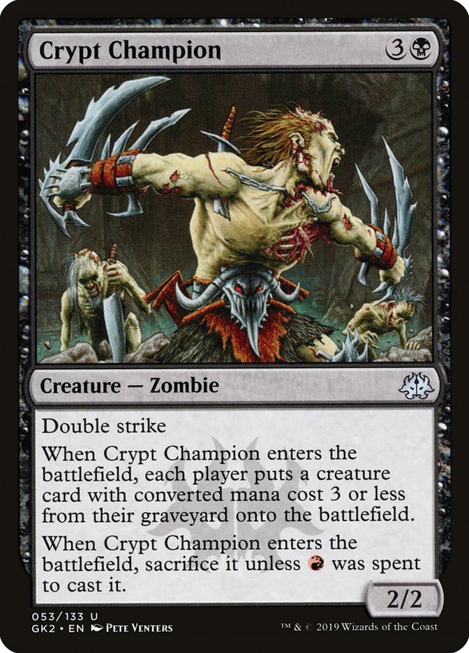 Crypt Champion [Ravnica Allegiance Guild Kit] | Rook's Games and More